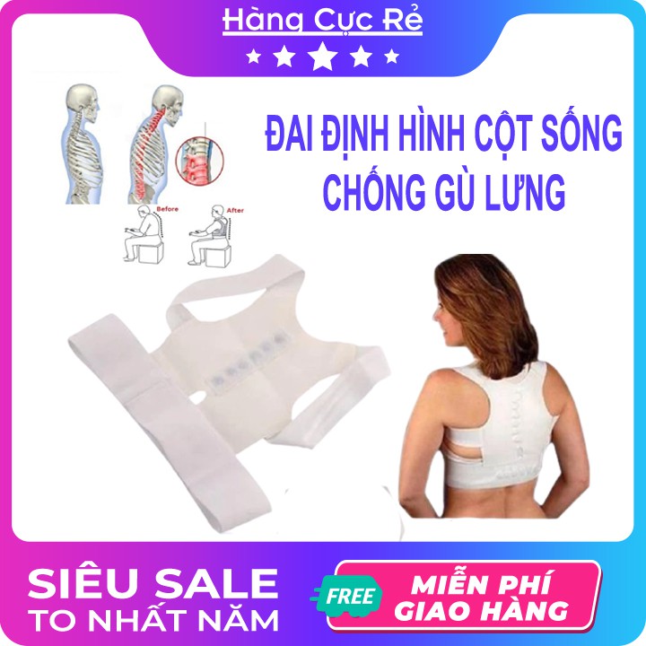 Đai chống gù lưng Dr.Levines ❣️Freeship❣️ Đai định hình cột sống cho người lớn, trẻ em, nam nữ - Shop Hàng Cực Rẻ