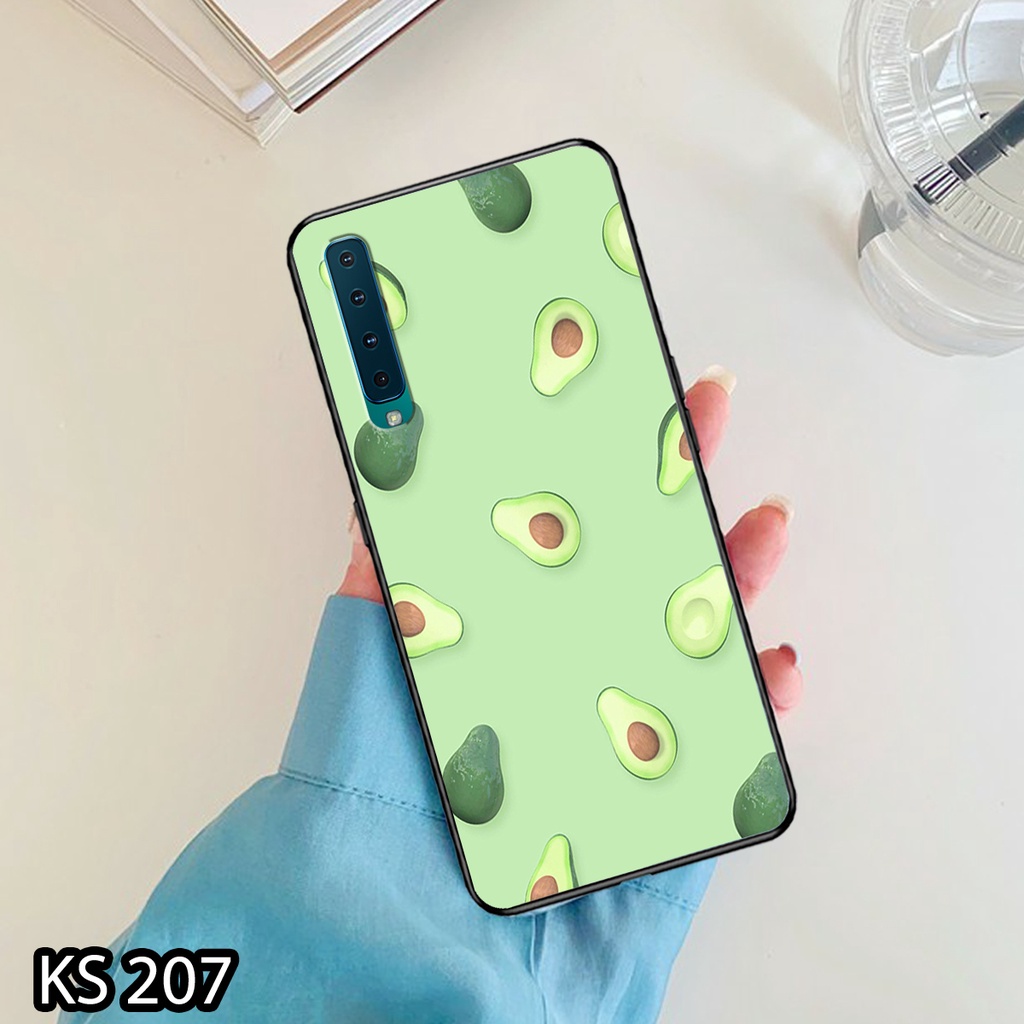 Ốp lưng Samsung A7-2018/A9-2018 in hình Trái bơ_KINGSTORE.HN_Ốp SS A750/A950