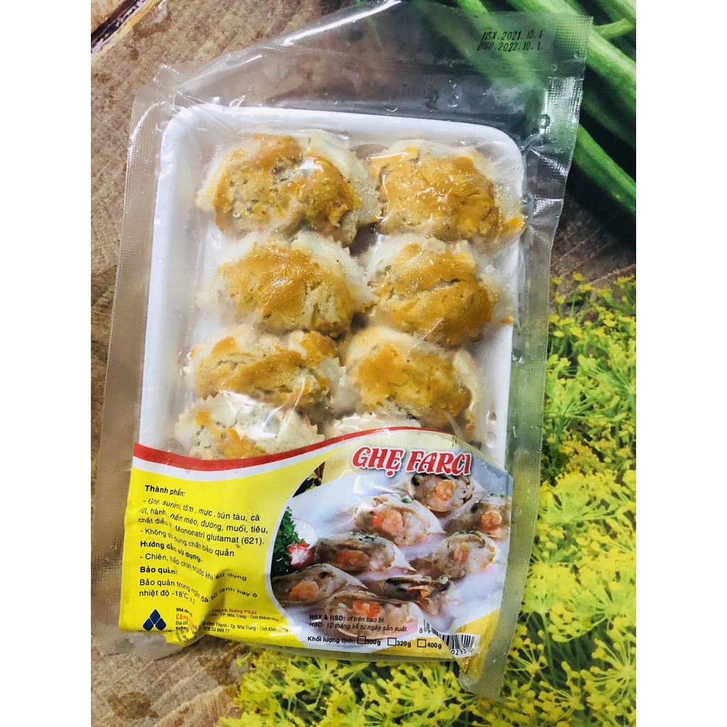 Chả Ghẹ Facri đóng Khay 350g _ 10 miếng