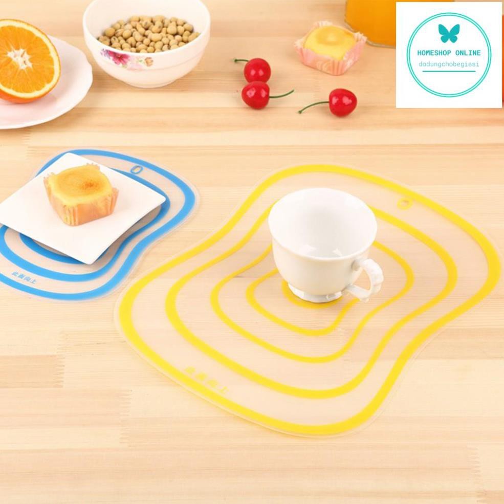 Thớt nhựa PP trong suốt tiện lợi cho nhà bếp size to 42x31