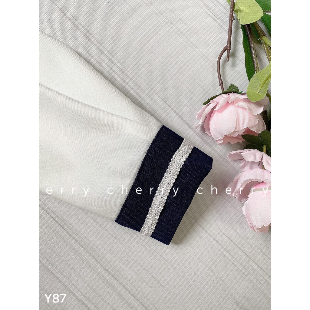 Sét đồ công sở cổ nơ Y87