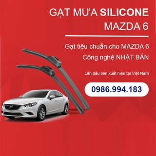 Bộ 02 cần gạt mưa ô tô chính hãng cho xe MAZDA 6
