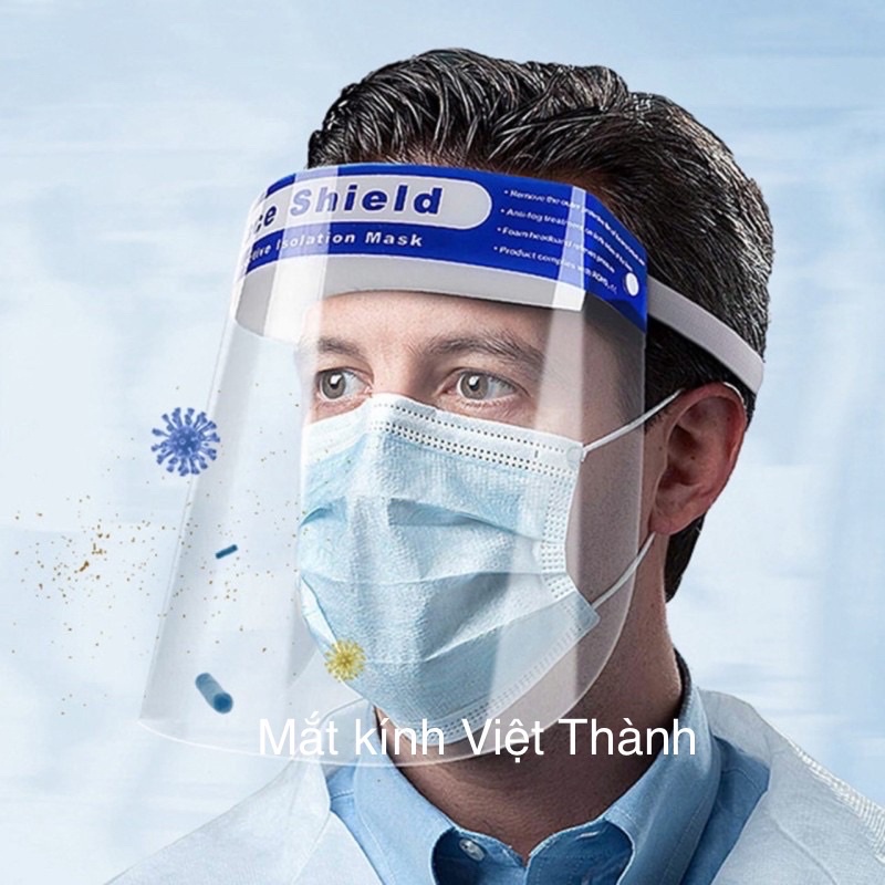 combo 5 kính chống giọt bắn chống dịch nước bọt face shield chuyên dùng cho bác sĩ