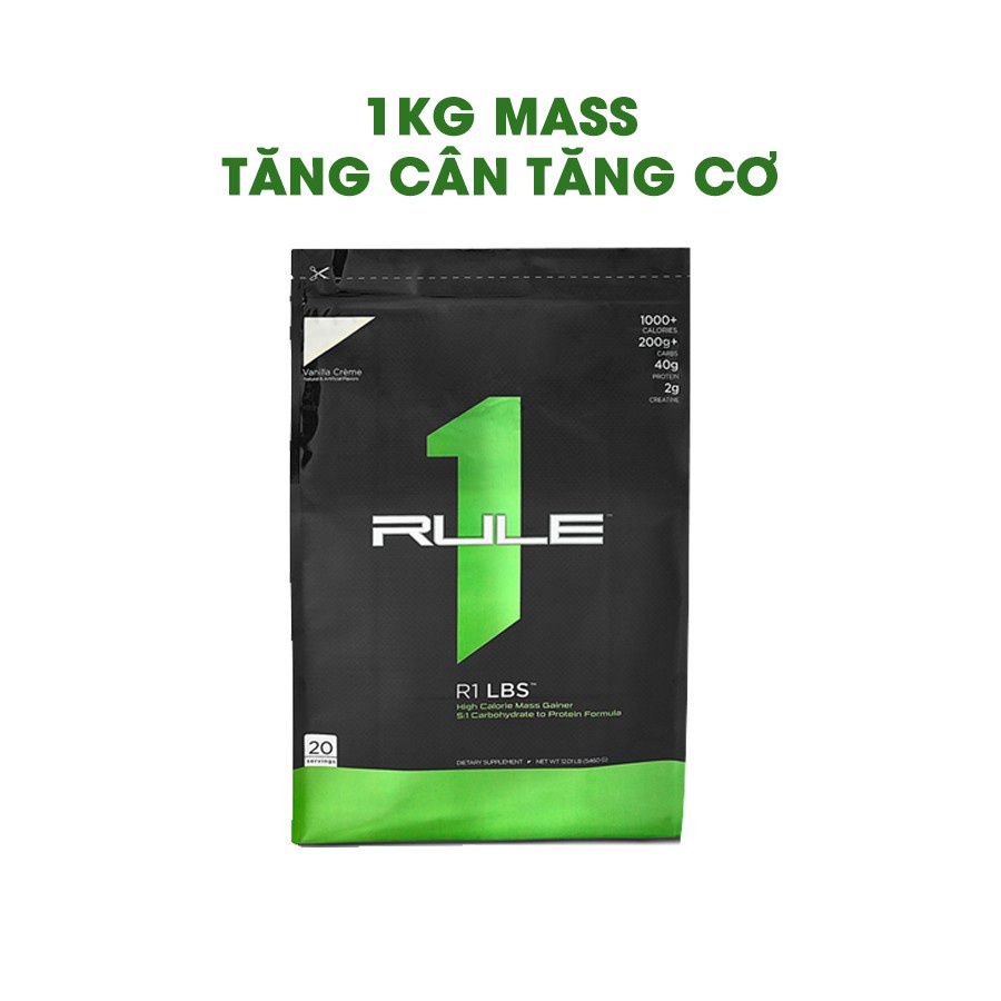 RULE1 MASS GAINER - TĂNG CƠ TĂNG CÂN CHẤT LƯỢNG