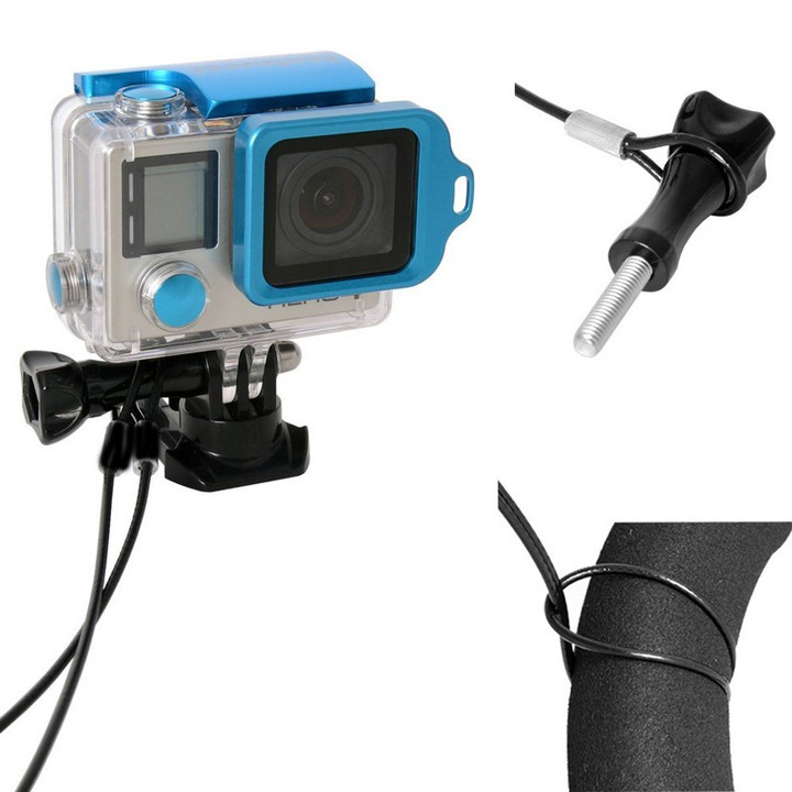 Dây bảo hộ cho GoPro Hero bằng thép không rỉ chống rơi rớt
