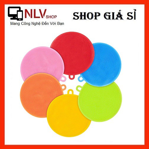 🍭 Miếng Rửa Bát Chén Dĩa Silicon Tiện Lợi Cho Nhà Bếp 🍭