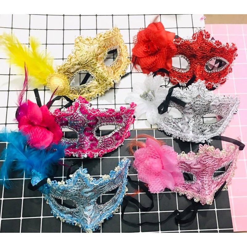 Mặt nạ hoá trang chơi trung thu / mặt nạ nửa mặt cosplay HALOWEEN | BigBuy360 - bigbuy360.vn