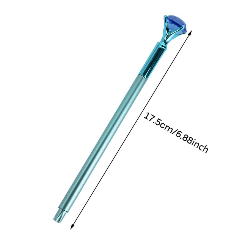 Bút mực gel ngòi 0.5mm đính kim cương thời trang