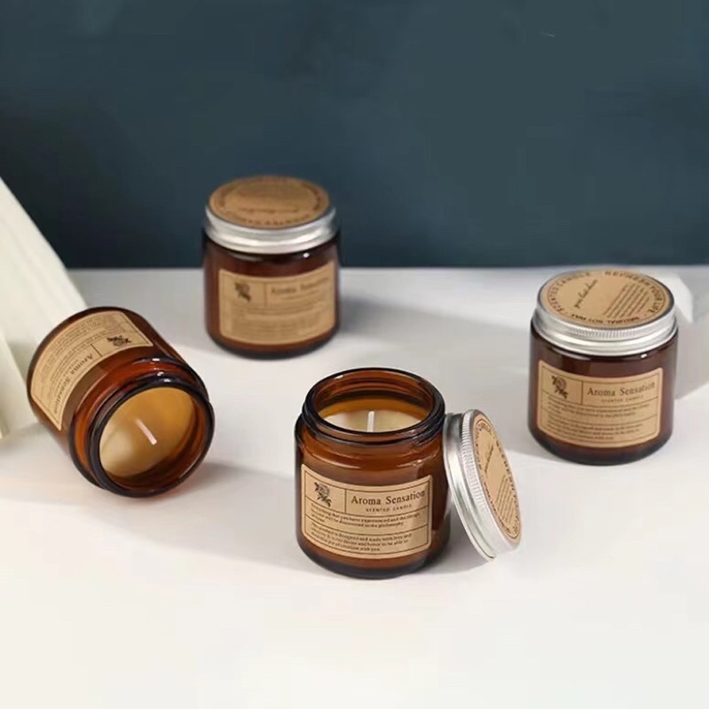 Nến Thơm Phòng Khử Mùi Giảm Stress Không Khói - Nến thơm thư giãn 3 tầng hương tự nhiên CS01i