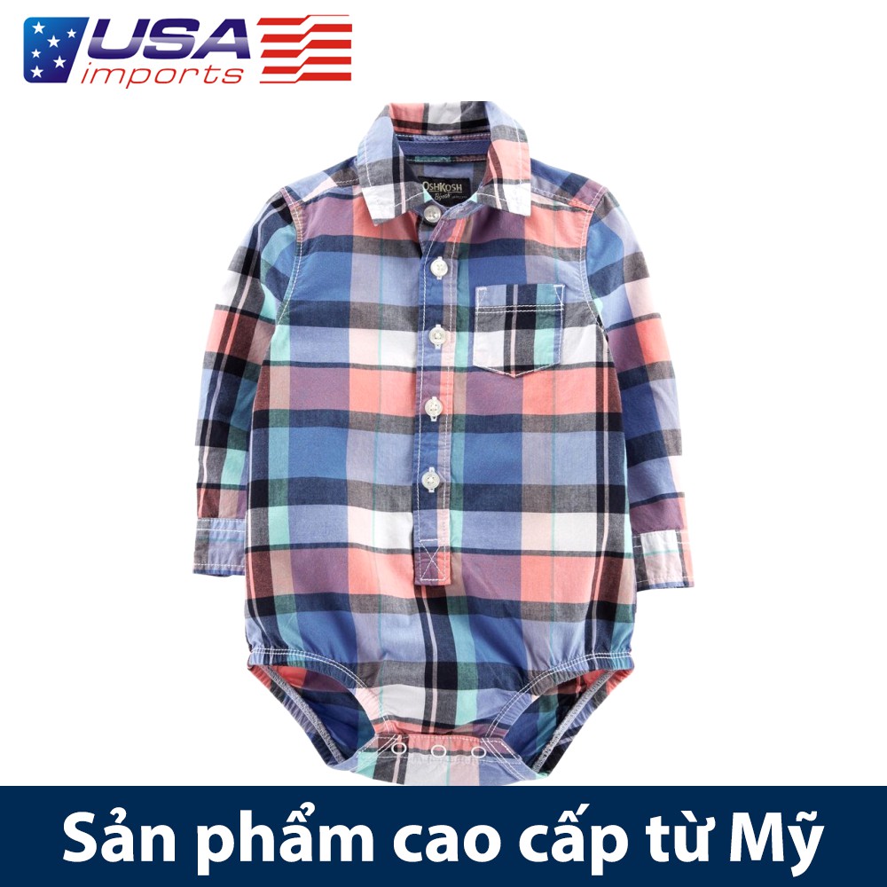 Bodysuit sơ mi tay dài Osh-cót Auth Từ Mỹ (16231410)
