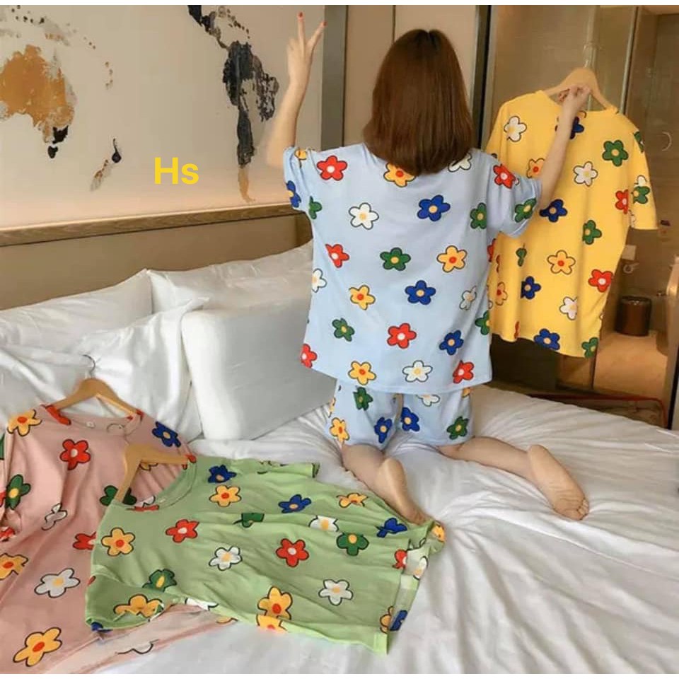 [Mã WASTCOOL giảm 15% tối đa 50K đơn 99K] Set Quần Áo Lửng Mùa Hè Nữ Cực Mát Mẻ-HươngSu | BigBuy360 - bigbuy360.vn