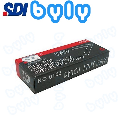 Dao rọc giấy gấp gọn SDI 0103, thuận tiện làm móc khóa, sản phẩm chất lượng cao và đươc kiểm tra kỹ trước khi giao hàng