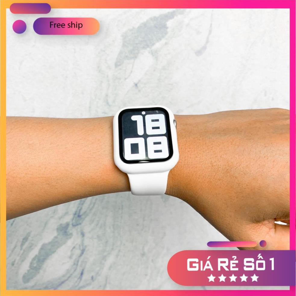 Ốp Ap Watch 🤖 FREESHIP 🤖 Ốp Cường Lực Full Màn Ap Watch 2 In 1 Bảo Vệ Màn hình + Body - Châts Case Store
