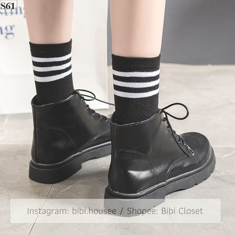 [SẴN NHÁM 38][ĐỦ SIZE] Giày Dr Marten cao cổ cực chất mã S61