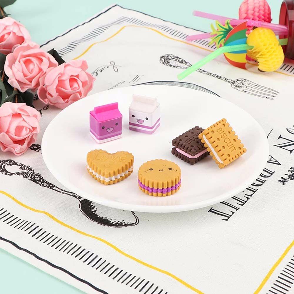 Cục Tẩy Bút Chì Hình Bánh Quy Hoạt Hình Đáng Yêu