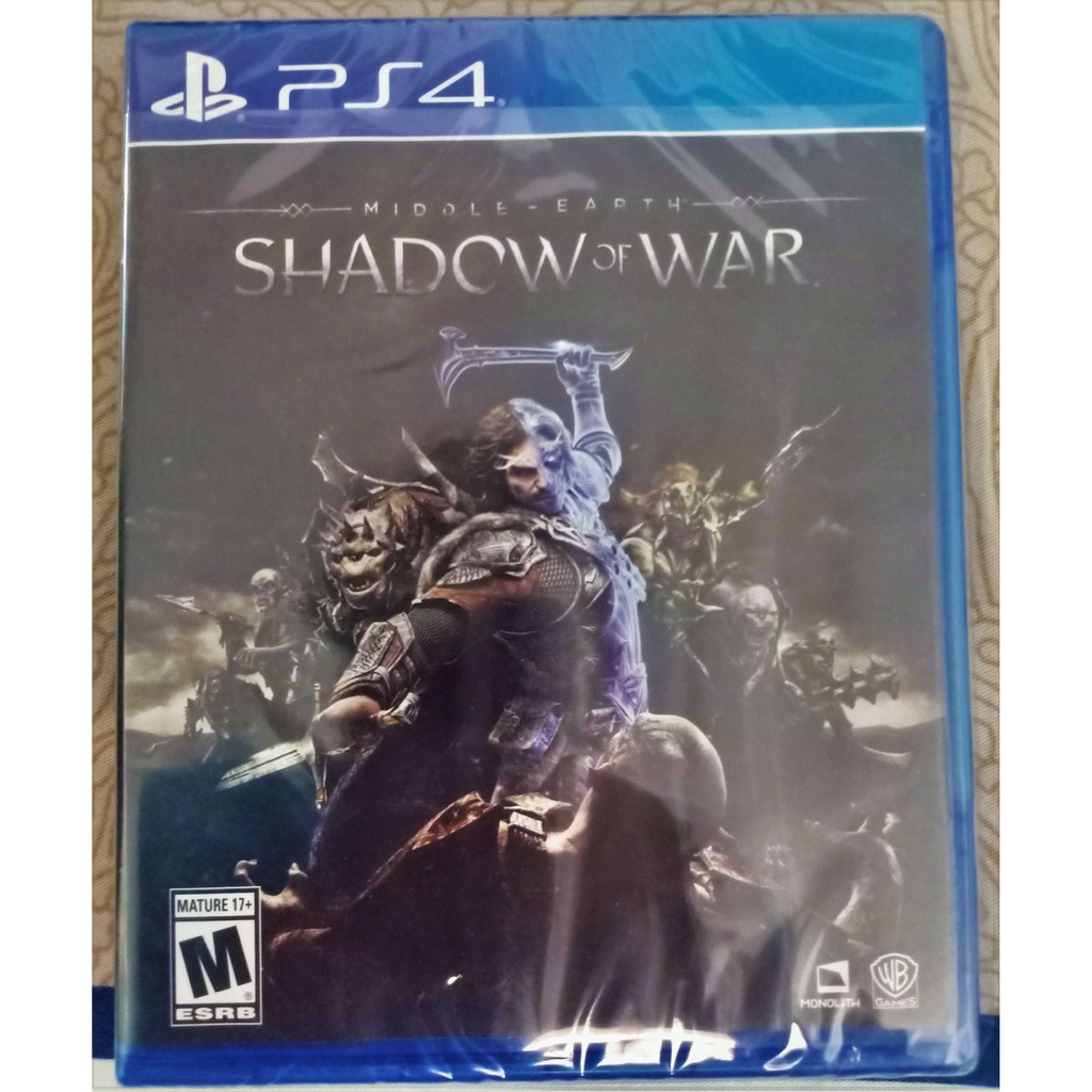 [Hệ US - Nguyên Seal] Game PS4 Middle-earth: Shadow of War