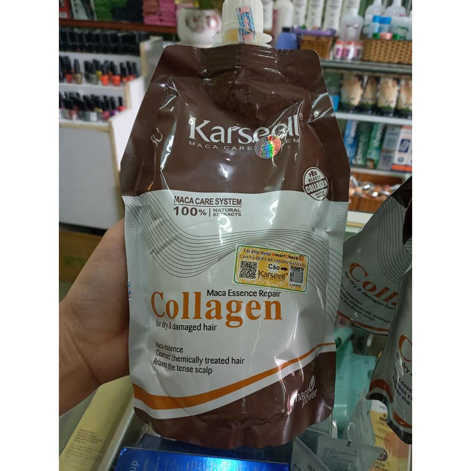 DẦU HẤP TÓC KARSEELL MACA COLLAGEN MẪU MỚI 2019 500ML | BigBuy360 - bigbuy360.vn