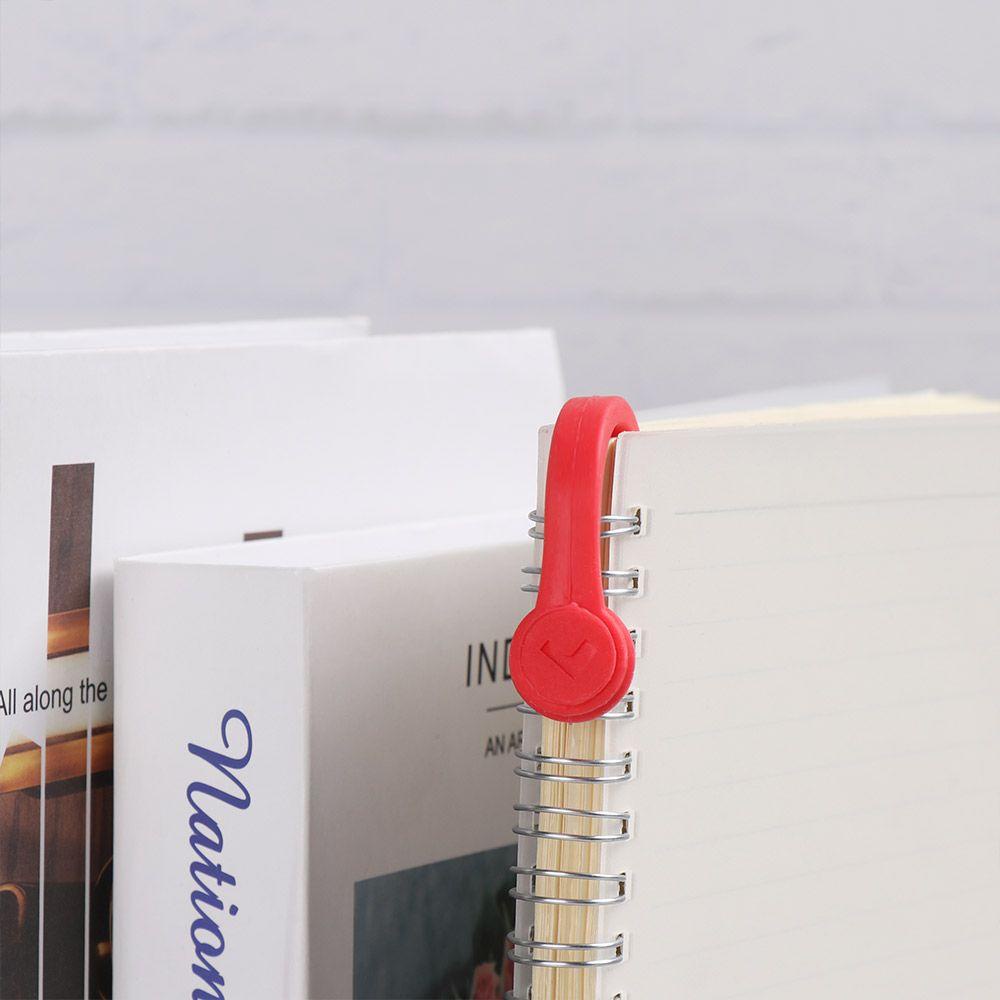 CHOOKEY Thẻ Đánh Dấu Trang Sách Bằng Silicone Hình Nốt Nhạc
