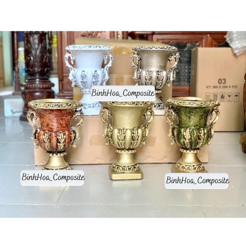 Bình hoa cúp 73, lọ cắm hoa cao cấp, bình hoa trang trí