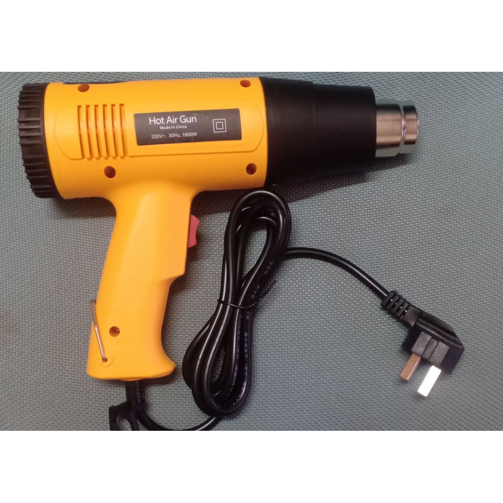 Máy khò 1800W CHÍNH HÃNG HOT AIR GUN máy sấy nhiệt-máy khò-máy thổi khí nóng- MÁY KHÒ MÀNG Co