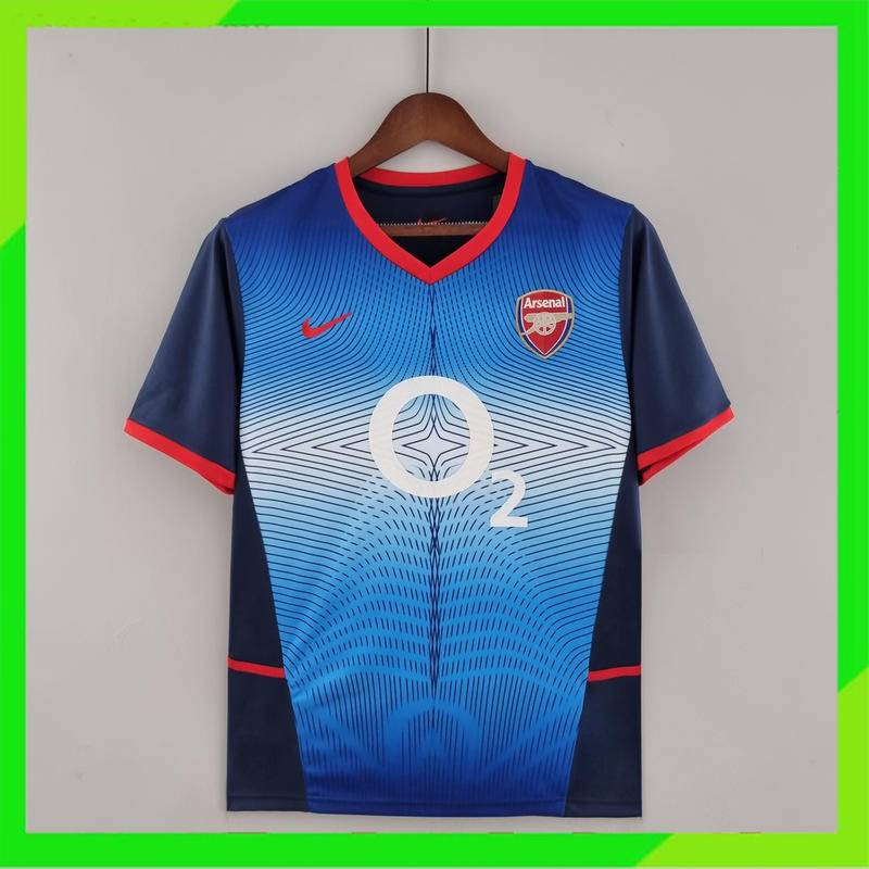 Áo Bóng Đá Đội Tuyển Arsenal 02-04 Phong Cách Retro #14