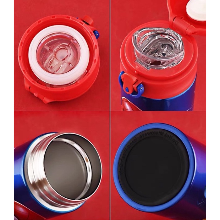 Bình nước giữ nhiệt Paw Patrol Spiderman Avengers cho bé