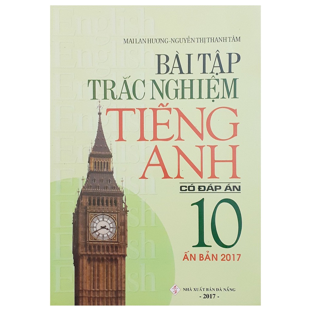 Sách - Bài tập trắc nghiệm tiếng Anh lớp 10 ( có đáp án )