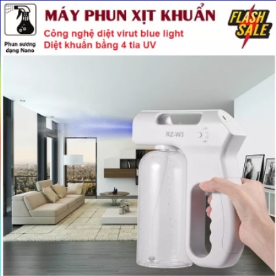 Máy Xịt Khử Khuẩn NaNo XSD030-W3 Dùng Cho Văn Phòng, Cá Nhân, Gia Đình, Phun Sương Mịn