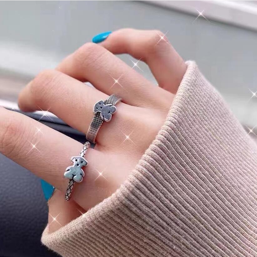 Nhẫn hở phong cách vintage mẫu mã đa dạng thời trang cho nữ