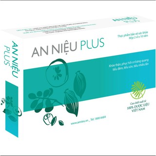 AN NIỆU PLUS khỏe thận hết lo tiểu đêm