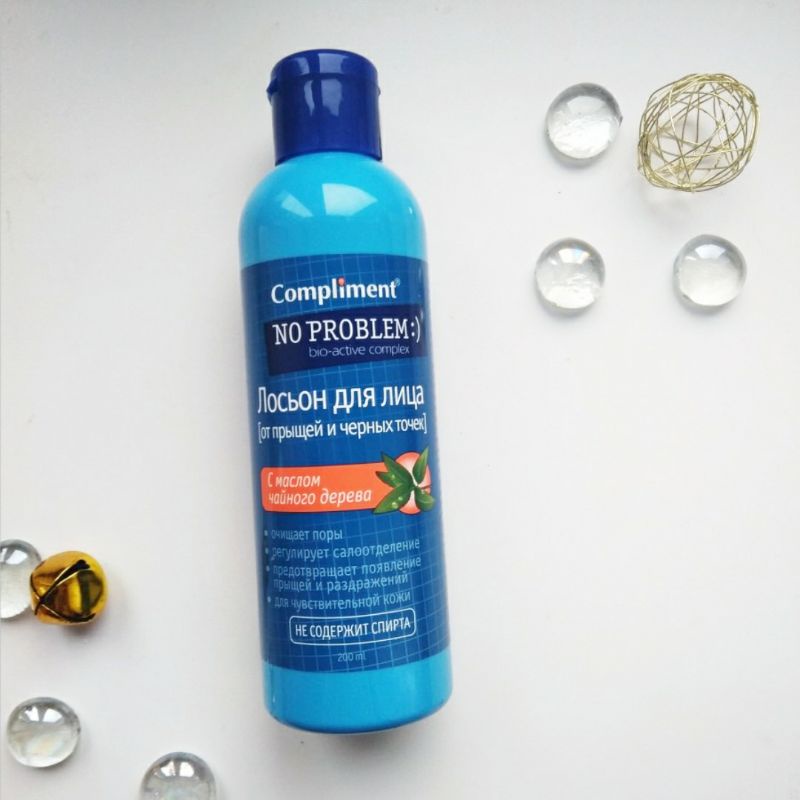 Toner Compliment No Problem làm sạch sâu, kiềm dầu, giảm viêm