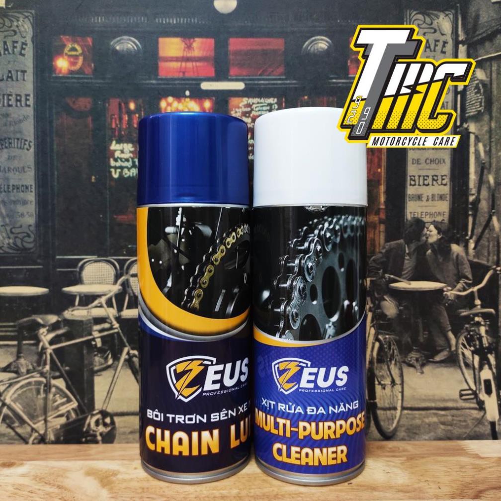 Bộ SP Dưỡng sên, Vệ sinh sên, Bóng vỏ và dàn nhựa ZEUS