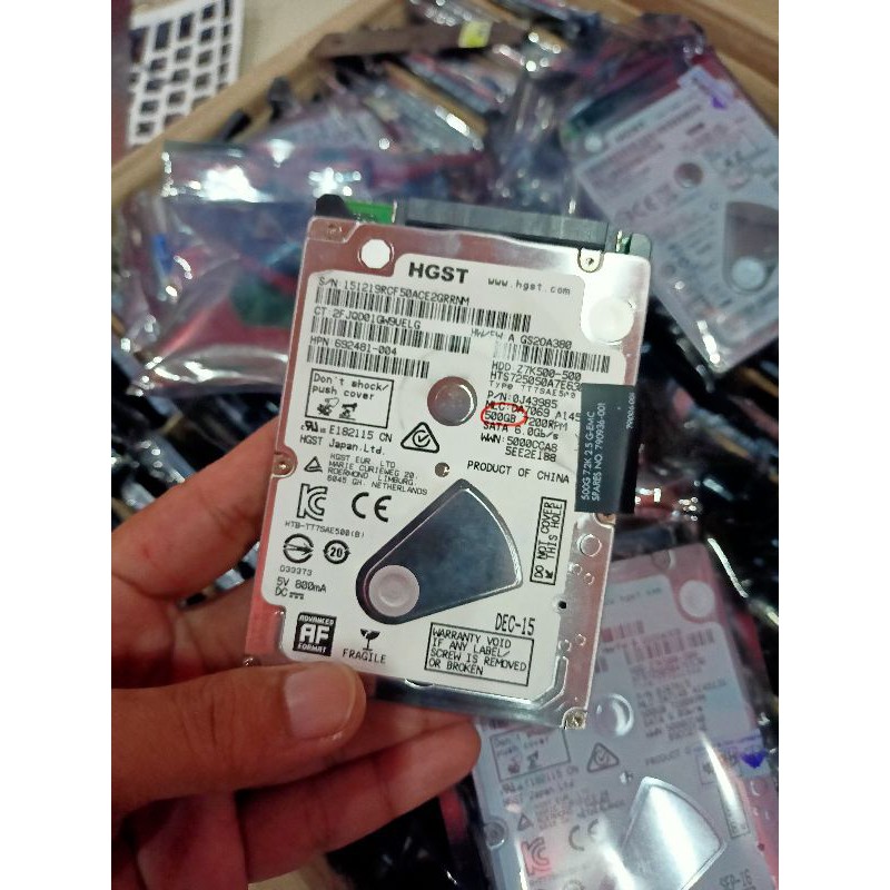 Ổ Cứng Trong Suốt Hiệu Hitachi Slim 500gb