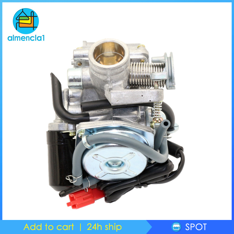 Bộ Chế Hòa Khí Amencla1 24mm Cho Xe Tay Ga Gy6 Scooter Go Kart 150cc