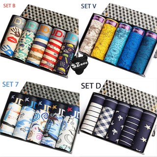 Hộp 5 quần sịp nam cotton đủ size Quảng Châu