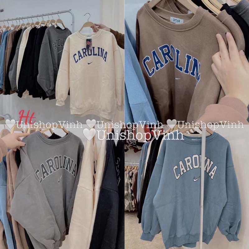 Áo Swearter nỉ cotton CARO H2A