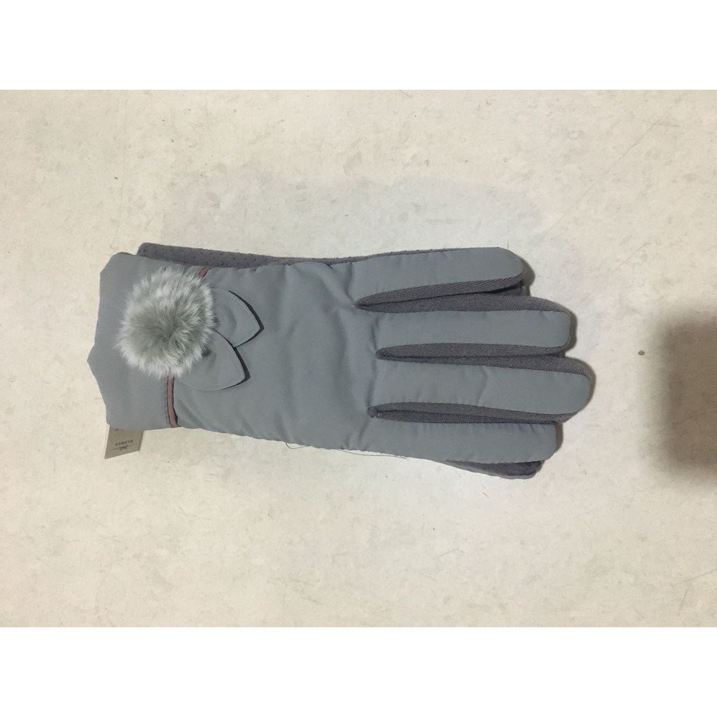 Đôi găng tay da cảm ứng giành cho nữ có lót nỉ cực ấm mã 3457