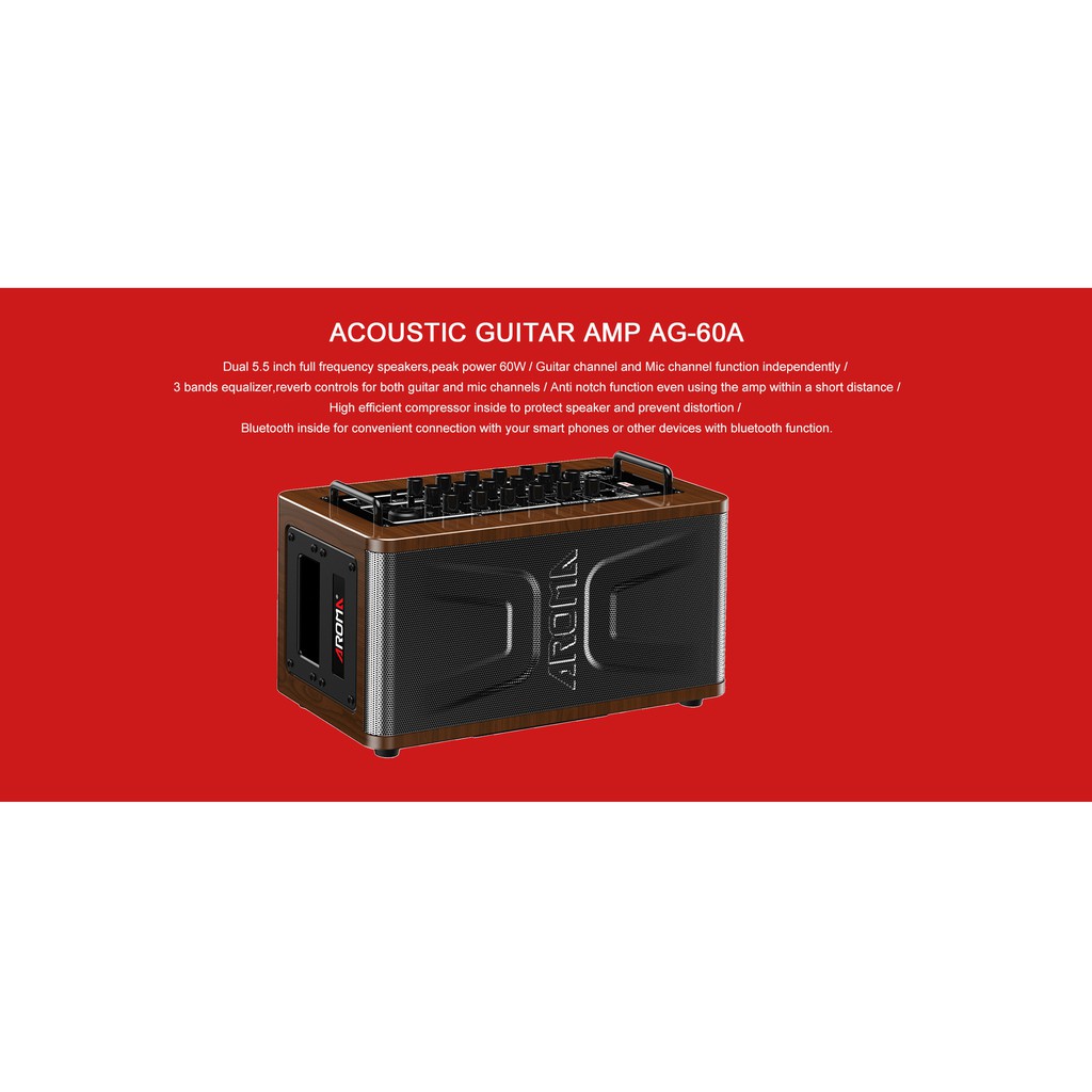 Ampli Guitar AROMA AG-60A