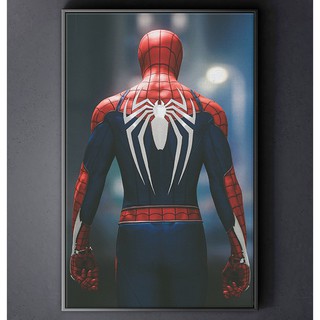 TRANH CANVAS SIÊU ANH HÙNG MARVEL treo tường in theo yêu cầu - người nhện SPIDER MAN