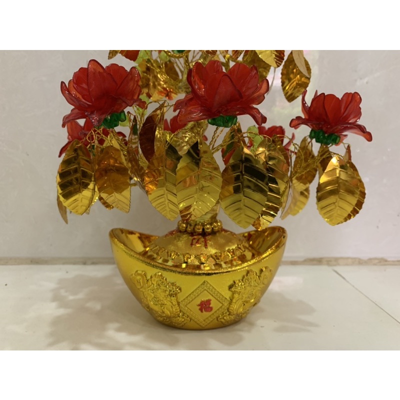 Lá Ngọc Cành Vàng cao 35cm