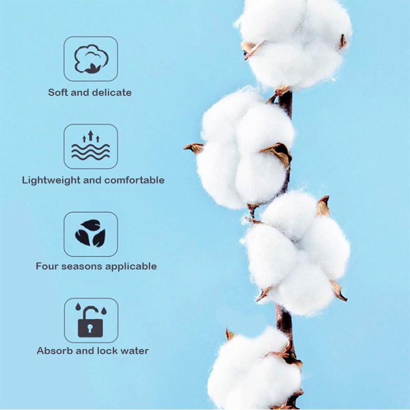 Set 50 bông tẩy trang SUAKE siêu mềm mại đa năng chất lượng cao