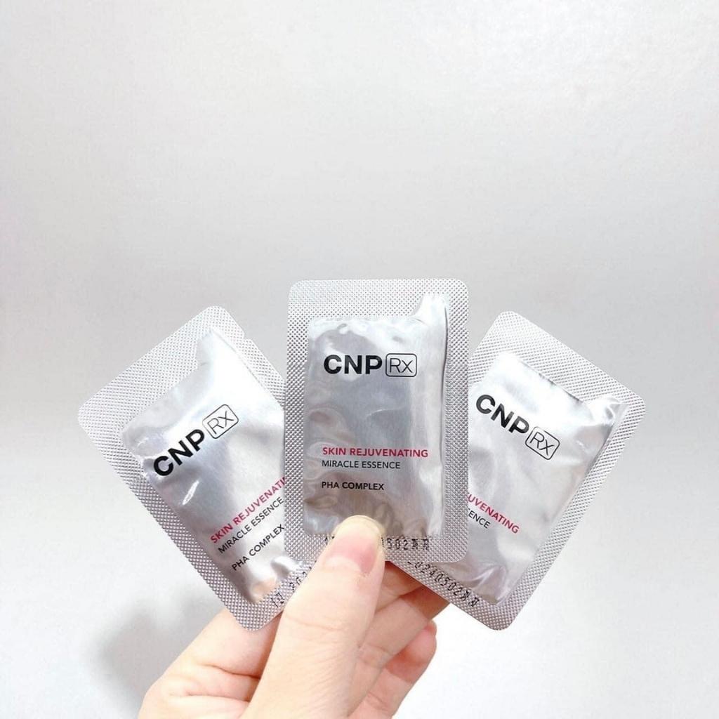 Gói sample Kem chống nắng nâng tone, chống nước vật lý CNP RX 1ml - Sale Chính hãng