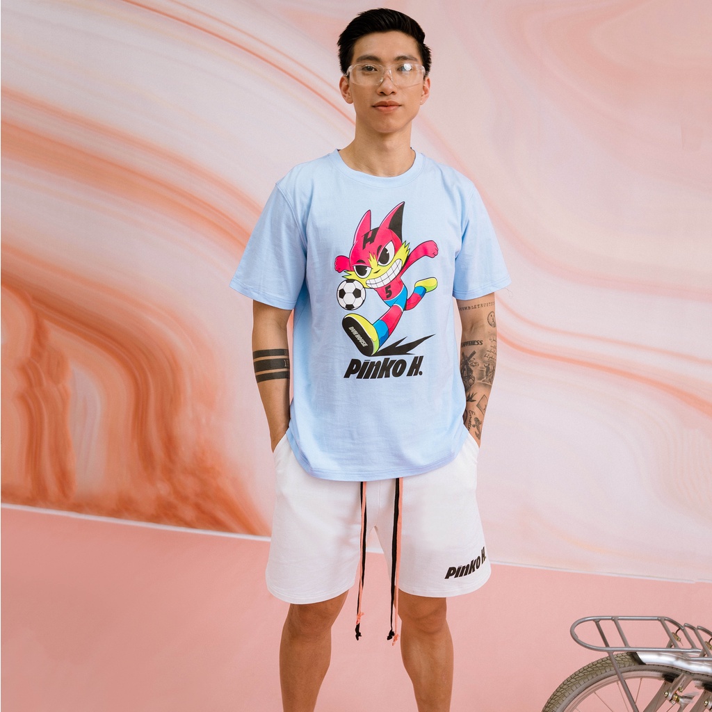 Áo thun PINKO H. LOGO TSHIRT by Đoàn Văn Hậu DVH House