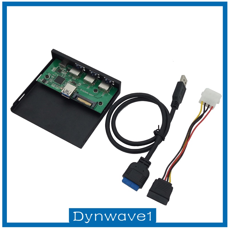 [DYNWAVE1] USB 3.0 3.5&quot; 4-Port Interface Hub Front Panel Hub Expansion Board Card 6Gbps