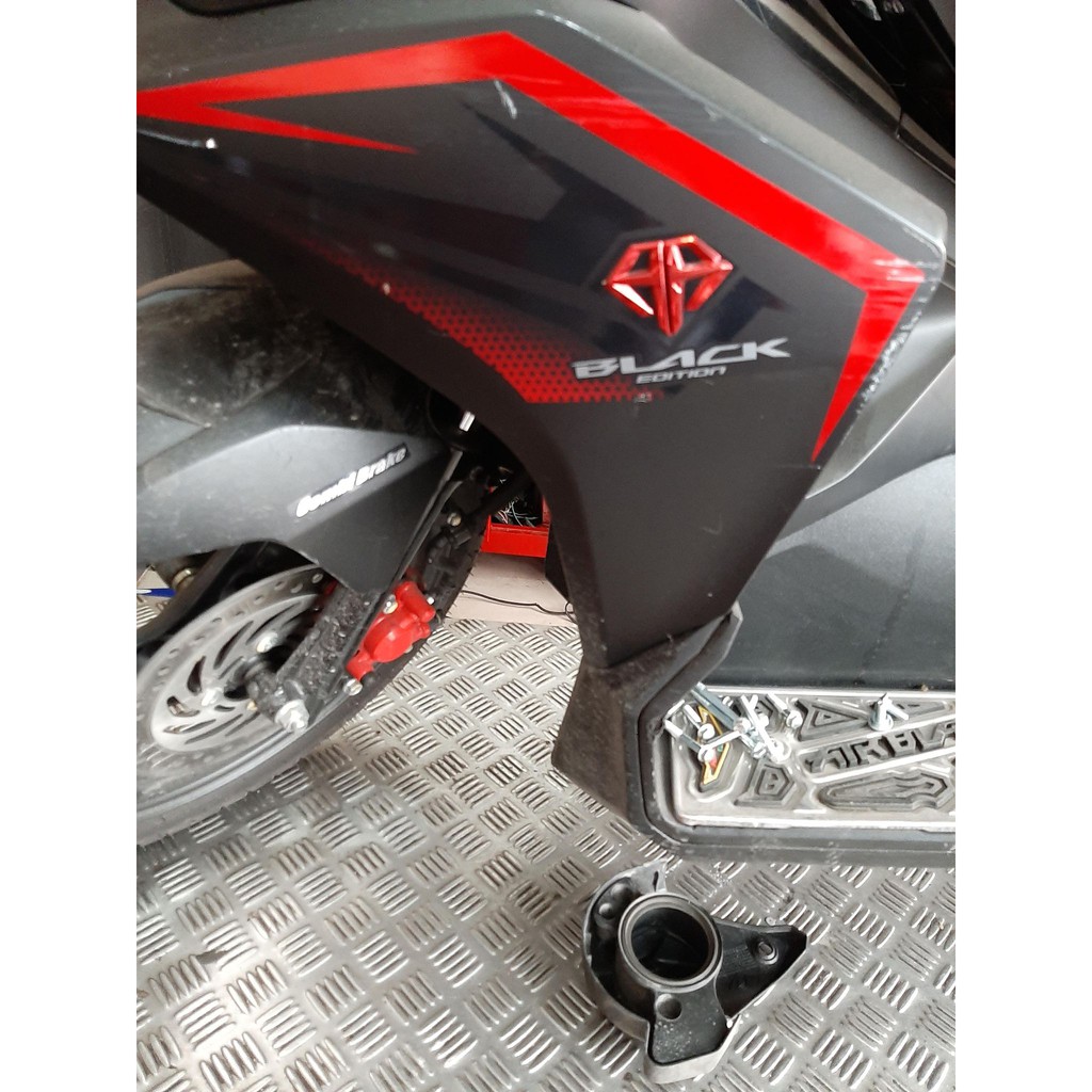 Tem BLACK Bên Yếm AirBlade Đen Mờ 2019 CHÍNH HÃNG HONDA