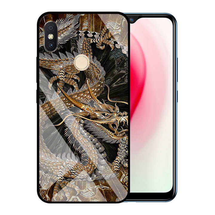 &quot;Ốp lưng Xiaomi Redmi Note 5 Pro &quot; Mặt kính 3D sang trọng_Không Nhòe, Không Phai Hình ( Tim shop )