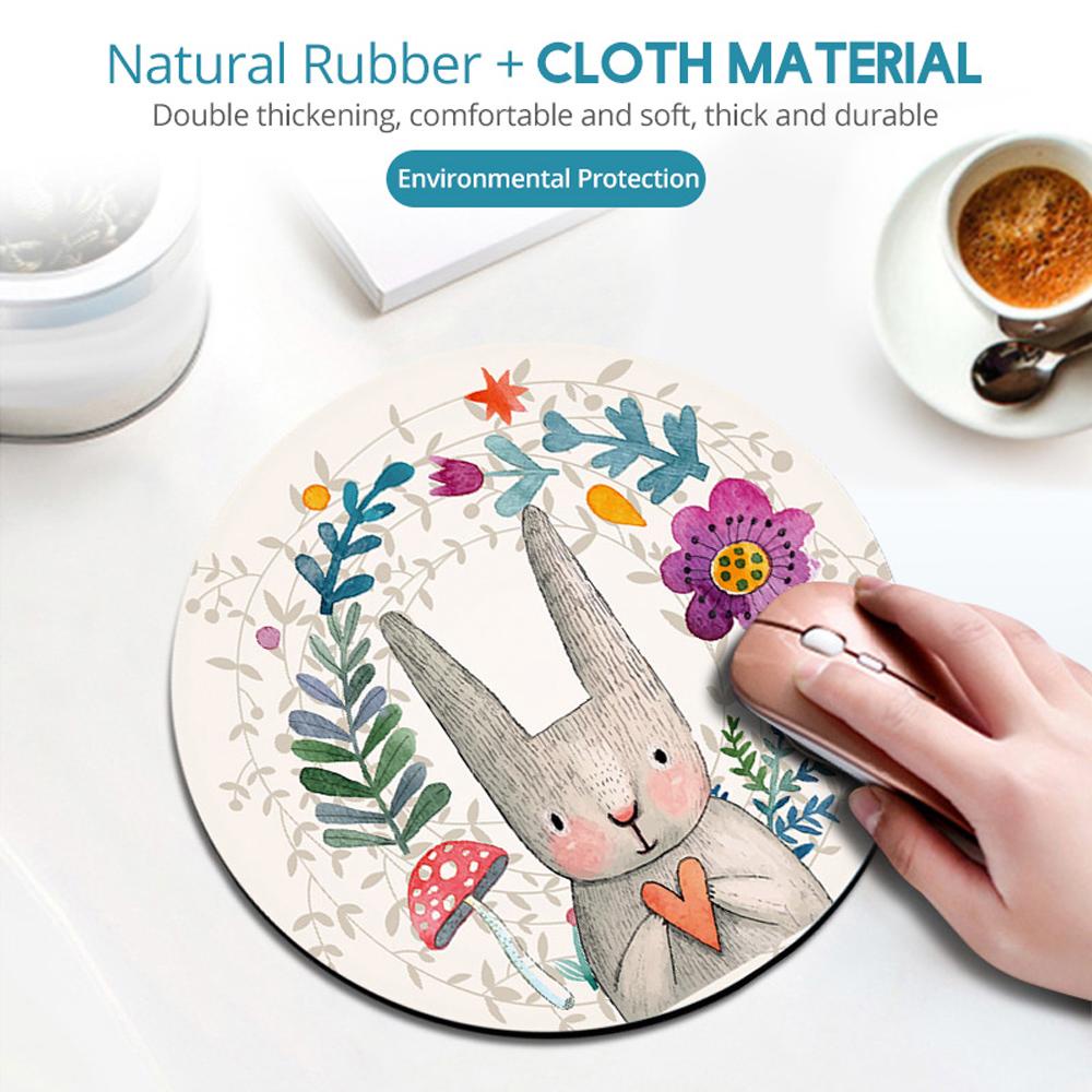 Miếng Lót Chuột Máy Tính Hình Hoạt Hình Dễ Thương