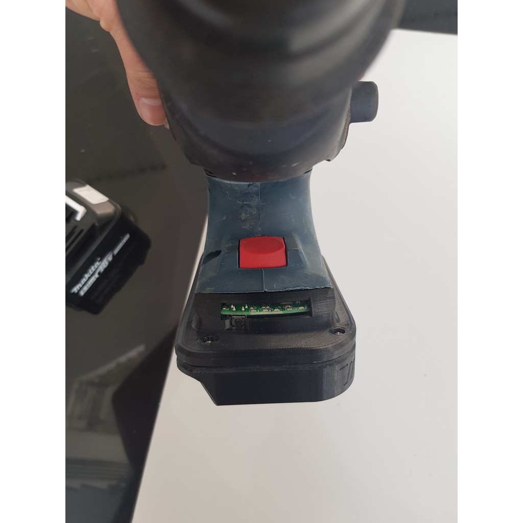 Đế chuyển pin Makita trượt cho máy BOSCH 36v