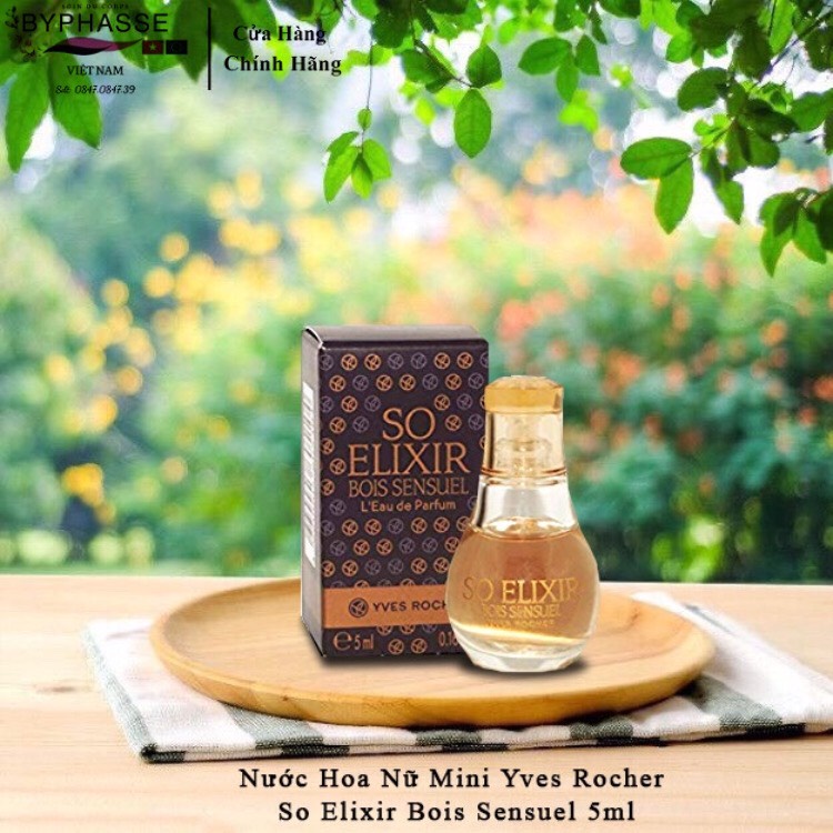 Nước Hoa Nữ Mini Yves Rocher So Elixir Bois Sensuel 5ml