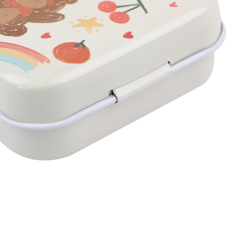 Hộp Thiếc Mini Đựng Trang Sức Đa Năng Họa Tiết Hoạt Hình Dễ Thương